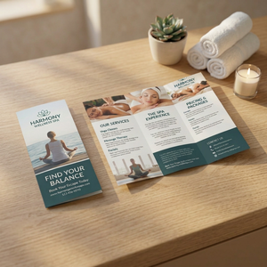 Folletos Comerciales A5 Personalizados a Todo Color en Papel Couché de 300 g/m² |   Impresión de Folletos Promocionales, Grabado en Relieve, Impresión Offset - Product Image 3