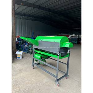 معدات كاملة لتجهيز بذور اللوتس الخضراء ، وقصف بذور اللوتس وحصادة التقشير - Product Image 5