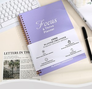 Inspirador A5 tamaños PP cuaderno encuadernado en espiral diario rastreador de hábitos y organizador diario citas motivacionales diario rastreador de objetivos - Product Image 2