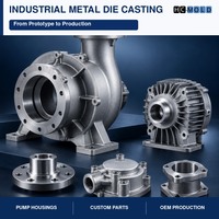 Solutions de fonderie sous pression industrielle pour les corps de pompes avec support de moulage et de commande numérique (CNC)