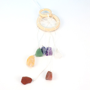 <span class=keywords><strong>Boho</strong></span> <span class=keywords><strong>Chic</strong></span> cristallo grezzo quarzo campanelli a vento appendiabiti per la <span class=keywords><strong>casa</strong></span> e giardino Sun Catcher fatto a mano per il tuo stile unico - Product Image 6