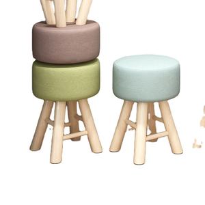 Escabelo nouvelle idée <span class=keywords><strong>de</strong></span> produit fabricant Offre Spéciale tissu ottoman tabouret tabouret bois vert vintage chinois Tabouret <span class=keywords><strong>banc</strong></span> - Product Image 2