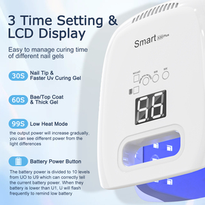 2025 Popular Portable Led Nail <strong>UV</strong> <strong>Lamp</strong> <strong>Curing</strong> <strong>Lamp</strong> Dryer Nail Polish Gel <strong>Lamp</strong> With Timer and LCD Display - Product Image 5