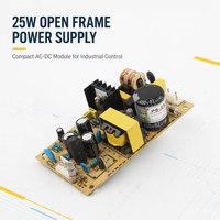 Alimentation à découpage à cadre ouvert PS-25-12 12V 2.1A 25W CA/CC à sortie unique pour contrôle industriel et instruments
