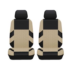 Housses de siège de voiture universelles en polyester à 2 avant-Mode 2025, toutes saisons pour BMW, Nissan <span class=keywords><strong>et</strong></span> <span class=keywords><strong>plus</strong></span> - Product Image 4