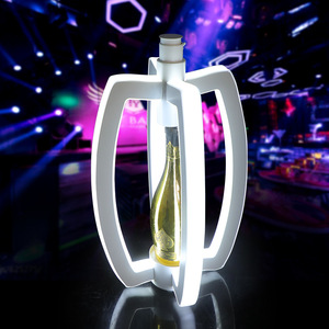 Kim loại có thể sạc lại VIP dịch vụ chai Presenter glorifier Rack hiển thị 750ml biểu tượng tùy chỉnh hộp đêm hiển thị đứng - Product Image 1