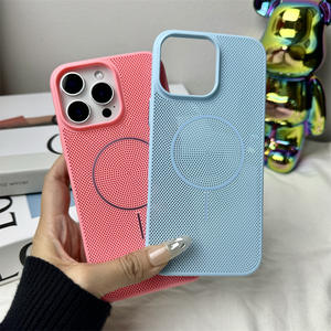 Nouvelle coque de téléphone portable de refroidissement magnétisé sans fil pour IPhone13 14 15 16Pro coque rigide en TPU PC pour Xiaomi 14 15Pro pour <span class=keywords><strong>HUAWEI</strong></span>.P70 - Product Image 5