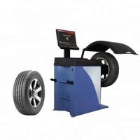 Ensemble complet d'équipements de montage de roues de voiture entièrement automatique, équilibreuse de roues, démonte-pneus, combinaison de machines, élévateur Huandyn HD-660 250W LED