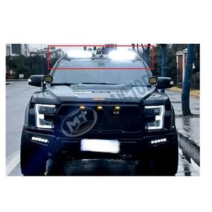 Alerón para coche apto para Ford Ranger, alerón modificado negro con luces - Product Image 3