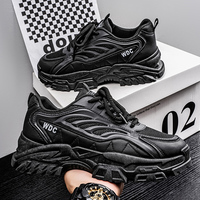 Prix de gros : Baskets robustes pour hommes, nouvelle collection, polyvalentes, décontractées, de course et de sport, avec semelle rehaussante