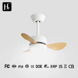 Ventilateur de plafond moderne à faible profil de 22 pouces, vente chaude, design moderne, avec 3 pales, corps en ABS, télécommande, faible bruit - Product Image 3