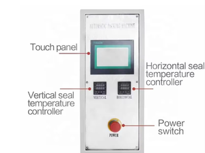 40 Sacs/Min 2.4Kw HXL-K100 5-100G 220V Machine à granuler de film d'emballage électrique automatique de haute précision pour produits chimiques alimentaires - Product Image 5