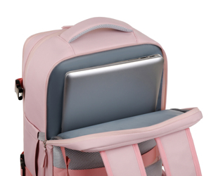 Sac à dos de voyage d'affaires chaussures compartiment grande capacité sac à dos d'affaires femmes hommes voyage épaule étudiant sac d'<span class=keywords><strong>ordinateur</strong></span> - Product Image 3