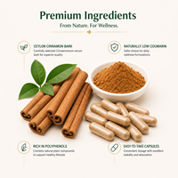 Astrawell – Fournisseur de capsules d'extrait d'écorce de cannelle de Ceylan de haute qualité – Complément alimentaire