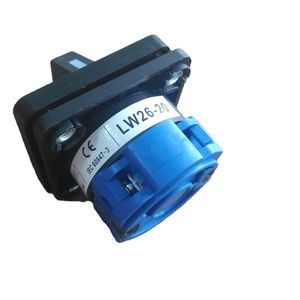 Commutateur rotatif à came 1 pôle 3 positions série LW26 20A en plastique et métal IP53 certifié CE 440V à bornes à vis industriel - Product Image 4