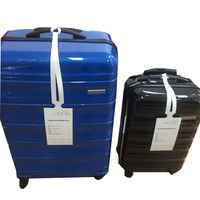 Impression personnalisée de Logo imperméable, étiquettes de série de données variables, étiquettes personnalisées de bagages en pvc pour animaux de compagnie, cintre de carte de porte