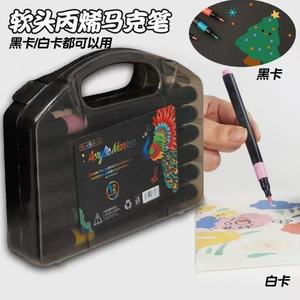 Acrylic Marker 48 Colors Soft Tip Art Pen Set For Drawing And Painting - Product Image 5