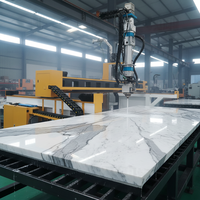 Máquina CNC de Cinco Ejes para Corte de Granito y Mármol, Ecológica, 22kw de Potencia, 1 Año de Garantía, Caja de Cambios y Rodamientos
