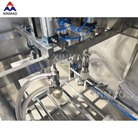 Machine de remplissage de baril à grande vitesse 300BPH 20L/5 gallons ligne de remplissage et de scellage de lavage automatique pour la fabrication d'eau en bouteille
