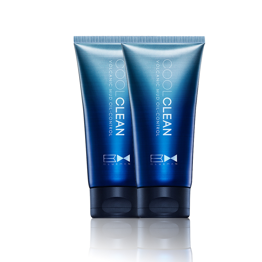 Моющее средство для лица BLUEMAN глубоководная вулканическая грязь для очищения пор кожи контроль жирности очищающее средство для лица для мужчин