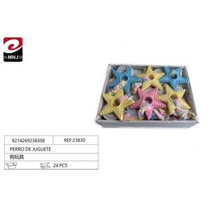 Perro De Jugute Dog Toys 24 Pcs Colorful Star Shape Pet Chew Toy For Dogs - Product Image 1