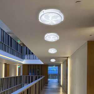 Extérieur et intérieur ip65 étanche 60w 120w 200w 300w 400w plafonnier led solaire rond - Product Image 3