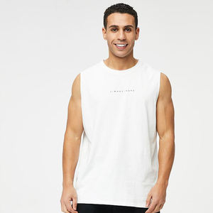 Sports Cotton Mens Muscle Singlet Sleeveless Mens Tank <b>Top</b> Vest <b>Tshirt</b> Fitness Running Gym Tank <b>Top</b> for Men - Product Image 5