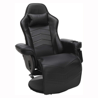Échantillon gratuit ordinateur de course personnalisé rouge inclinable jeu vidéo jeu de bureau unique Silla Gamer salon canapé avec porte-gobelet