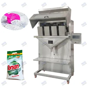 grain granule packing machine wood pellet packing machine machine filling powder detergent