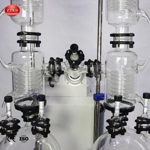 Evaporador Rotatorio Eléctrico de 50 Litros para Planta Piloto con Doble Condensador, Evaporador de Etanol - Product Image 4