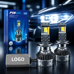ราคาโรงงานโดยตรง ไฟหน้า LED 300W 45,000 LM พร้อมระบบระบายความร้อนด้วยท่อทองแดง 2 เส้น CSP 4575 หลอดไฟ LED สำหรับรถยนต์ รับประกัน 18 เดือน - Product Image 2