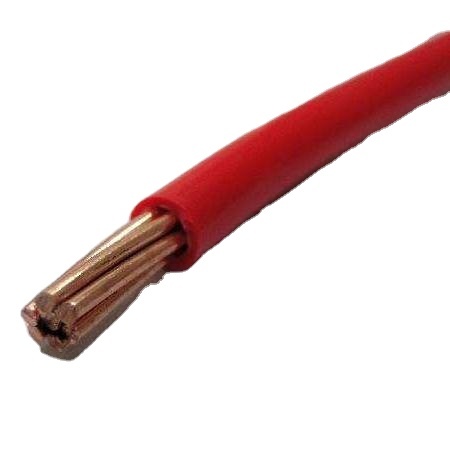 Copper-Conductor Single Core 1.25mm PVC Insulated Electric Cable Low Voltage Fire-Resistant for Construction