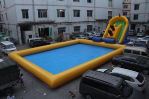 Công viên nước bơm hơi thương mại với đường trượt nước và hồ bơi công viên nước ngầm bơm hơi tùy chỉnh cho trẻ em và người lớn - Product Image 6