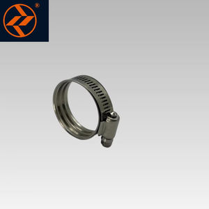 अमेरिकी शैली 304 स्टेनलेस स्टील बट संयुक्त नली क्लैंप इंच माप प्रणाली बैंड क्लैंप - Product Image 5