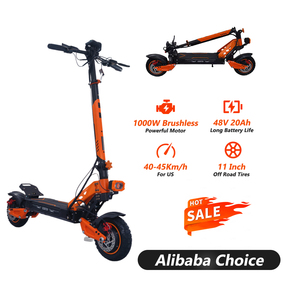 Dual Motor 1000w High Speed Scooters 48v Long Range Off Road Electrical Scooter Ce Certified High Carbon Steel 1000w Waterproof - Product Image 5