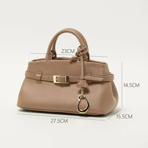 Nuova Borsa a Mano 2025 per <span class=keywords><strong>Donna</strong></span>, Marca Privata Personalizzata, Stile <span class=keywords><strong>Vintage</strong></span>, Moda in PU, Borsa Semplice e Trendy per Donne - Product Image 3