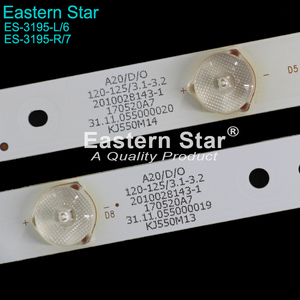 ES-3195 (6R+6L, 7+6LEDs) :KJ55D13L-ZC21F-06 303KJ550047 Retroiluminación LED para TV <span class=keywords><strong>JVC</strong></span> LT-55N575A de 55'' Tira de Luz LED - Product Image 3