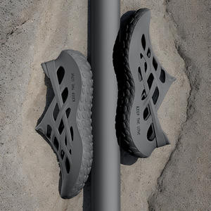 Zuecos de EVA para Hombre, Cobertura Total, Transpirables, con Patrón de Orificios, Suela Antideslizante, para Jardín, Taller, Granja, Tallas 39-47 EU, Protección para los Pies - Product Image 3