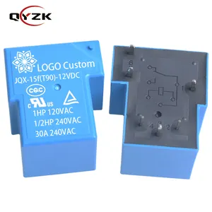 Hke Universal Relay Making Miniature Electromagnetic Power Relay 5Pin Pcb Ac 230Vac 220 Volte 220V 30A T90 Relay