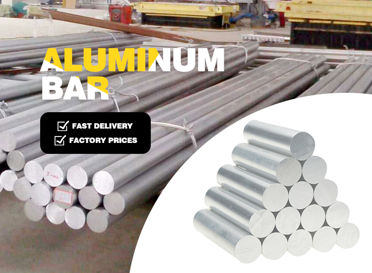 6061 6063 6082 7075 7A09 2024 2017 3003 T5 T6 T651 Alloy Aluminium Aluminum Round Rod Bar Price