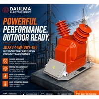 Transformateur de tension extérieur en résine époxy coulée JDZX7-15W(VOY-15) 15kV pour la configuration de projets et la sélection d'ingénierie