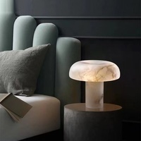 Nouvelle lampe de table en marbre de style chinois moderne et simple, lumière d'ambiance DIY, design créatif pour salon, chambre, hôtel, salle d'exposition