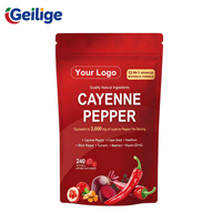 Capsules de piment de Cayenne OEM - Formule avancée 12-en-1, favorise la circulation, le métabolisme et la santé immunitaire, 240 gélules molles