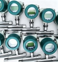 TF-YX25 DN25 Thermal Gas Mass Flow Meter 1-120Nm³/h ±1% Accuracy 4-20mA RS485 Ex-Proof for Natural Gas