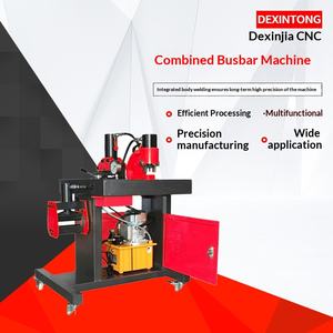 Máquina Procesadora de Barras de Cobre Tres en Uno DHY-150D, Máquina Combinada Hidráulica para Procesar Barras Colectoras, Máquina Dobladora de Placas de Cobre - Product Image 1