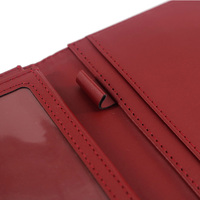 Cartera de pasaporte de viaje multifuncional impermeable Rfid funda de bloqueo de pasaporte Tarjetero con ventana de identificación de plástico