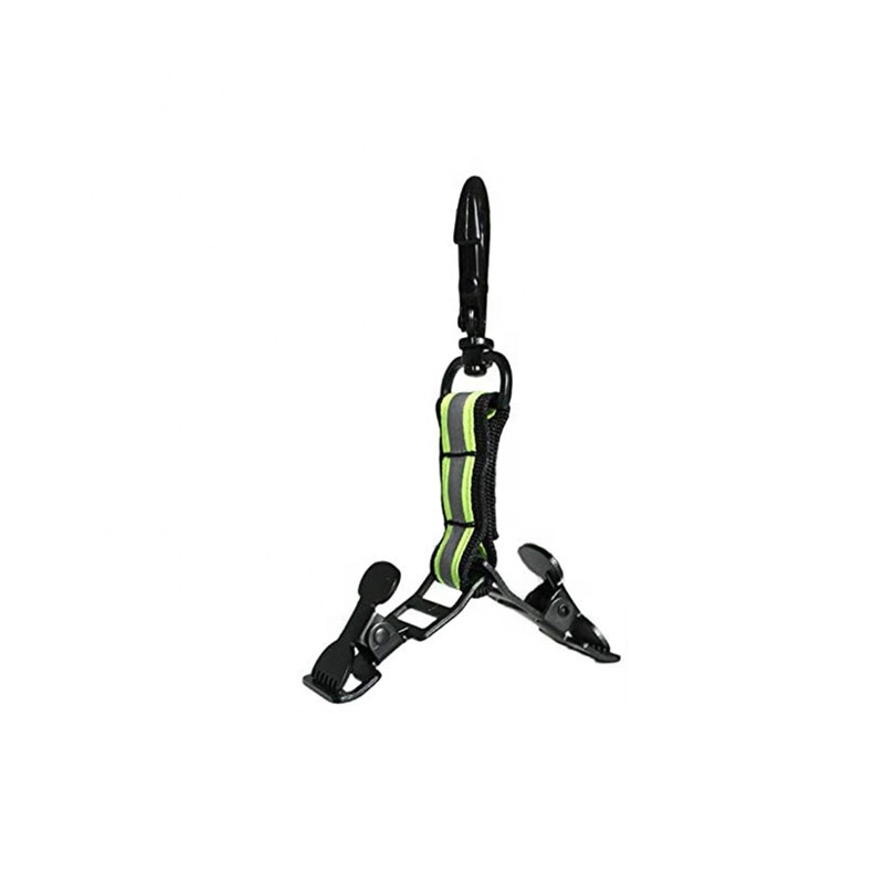 Светоотражающая нейлоновая сеть перчатки ремень безопасности поводок Прочный пожарный перчатки ремень держатель перчаток