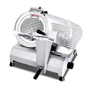 High Quality 12 Inch Semi Automatic Meat Slicer Beef Slicer 20 Volt Electric Food Slicer for Kitchen Equipment