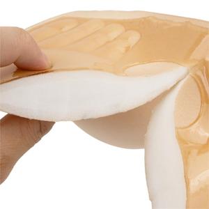 <span class=keywords><strong>Soutien</strong></span>-<span class=keywords><strong>gorge</strong></span> push-up adhésif en silicone confortable sans bretelles pour femmes Invisible réutilisable 3D Plam Shell forme imperméable respirant - Product Image 5