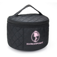 Étui de rangement pour perruque portable léger et imperméable en polyester de haute qualité avec fermeture éclair et logo personnalisé